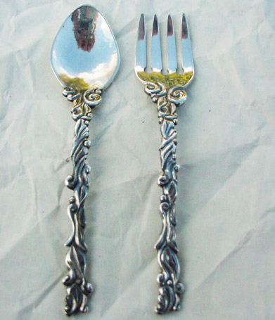 Silver Baby Gifts Fork and Spoon