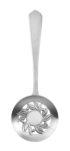 Holloware and Flatware Silver Serving Spoon