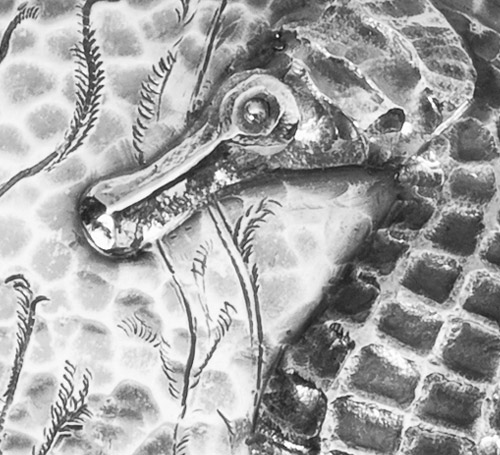 Jewlery-Seahorse Pendant Closeup